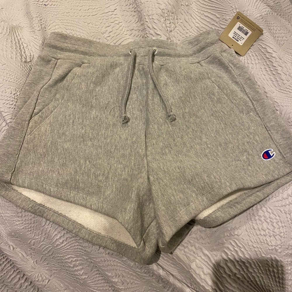 NEW. Champion. Reverse weave. high waist shorts.